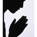 silhouette-of-woman-praying