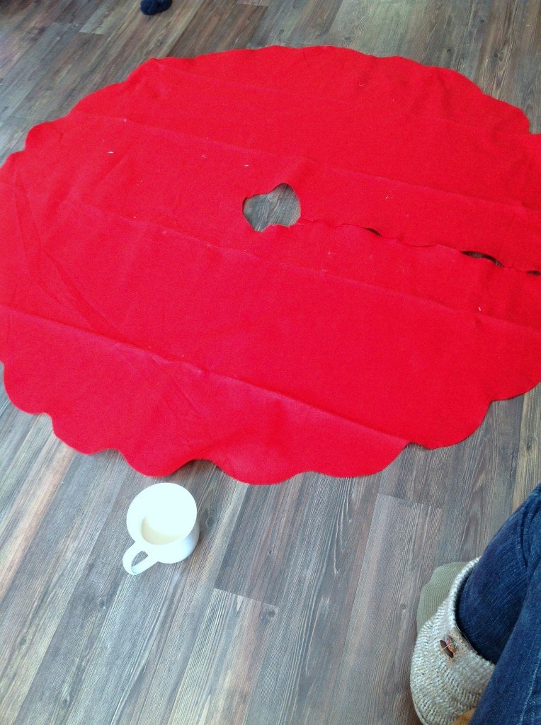 felt heart 3rd